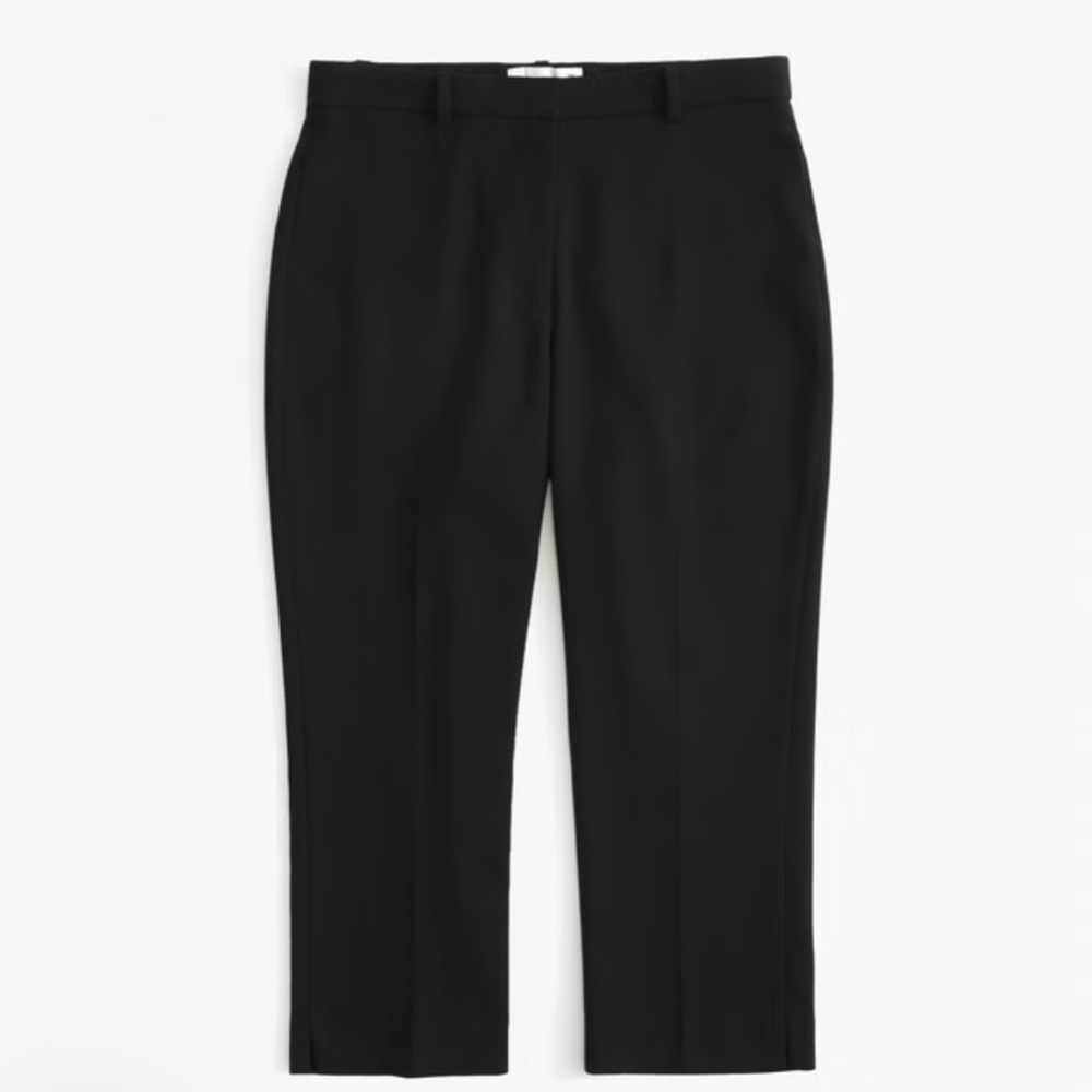 Abercrombie & Fitch Mid Rise Tailored Capri Pants